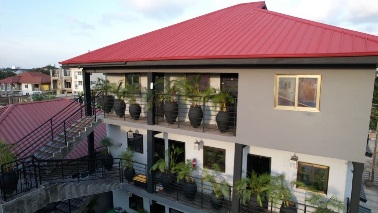 Palm Nest Accra apartment exterior showcase